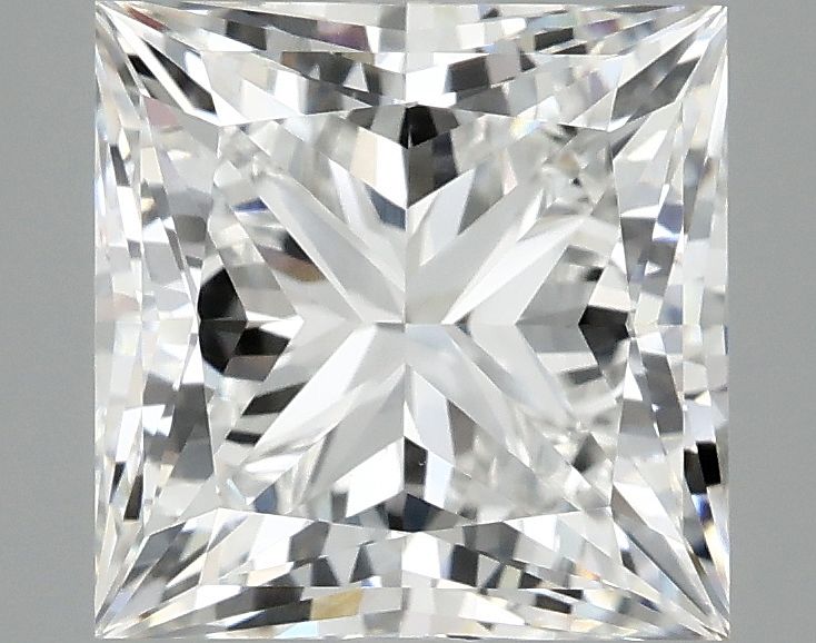 3.91 ct. princess Lab Grown Diamond front image