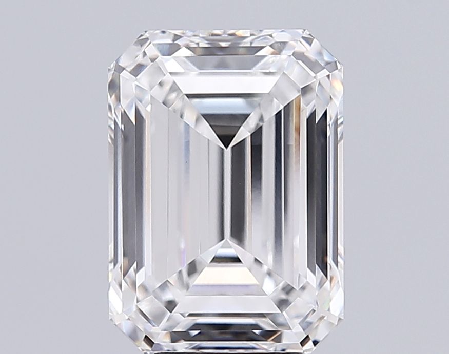 6.08 ct. emerald Lab Grown Diamond front image