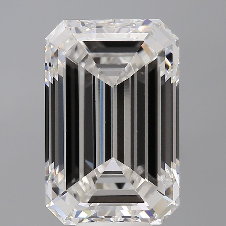 10.01 ct. emerald Lab Grown Diamond front image