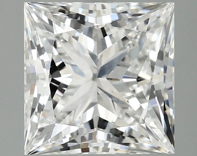 2.50 ct. princess Lab Grown Diamond front image