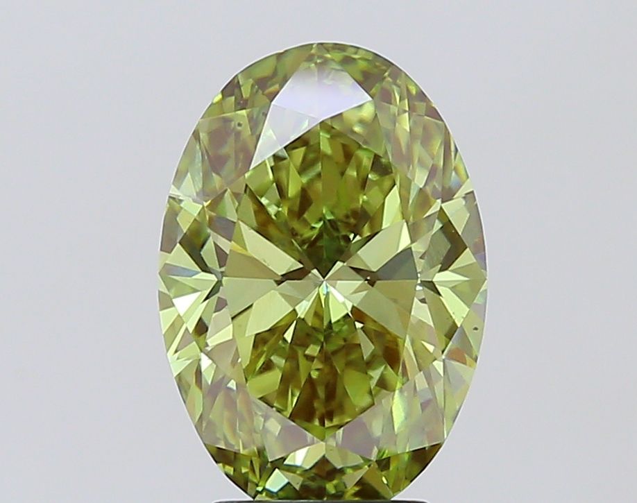 4.05 ct. oval Lab Grown Diamond front image