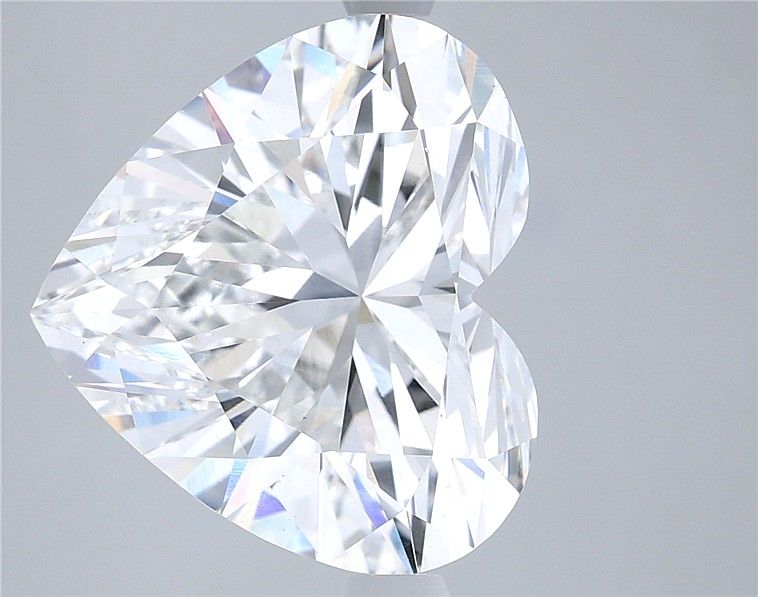 6.04 ct. heart Lab Grown Diamond front image