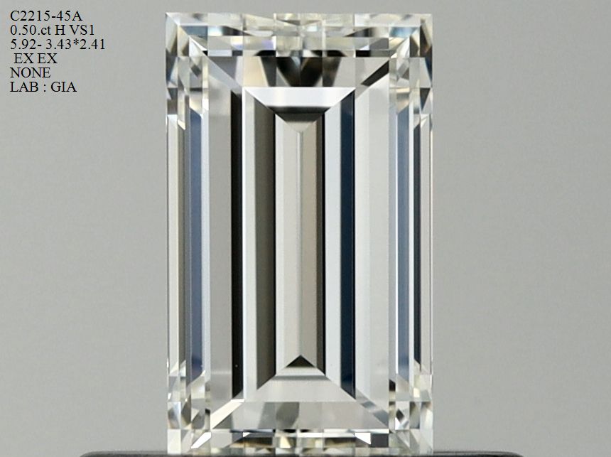 0.5 ct Baguette Diamond