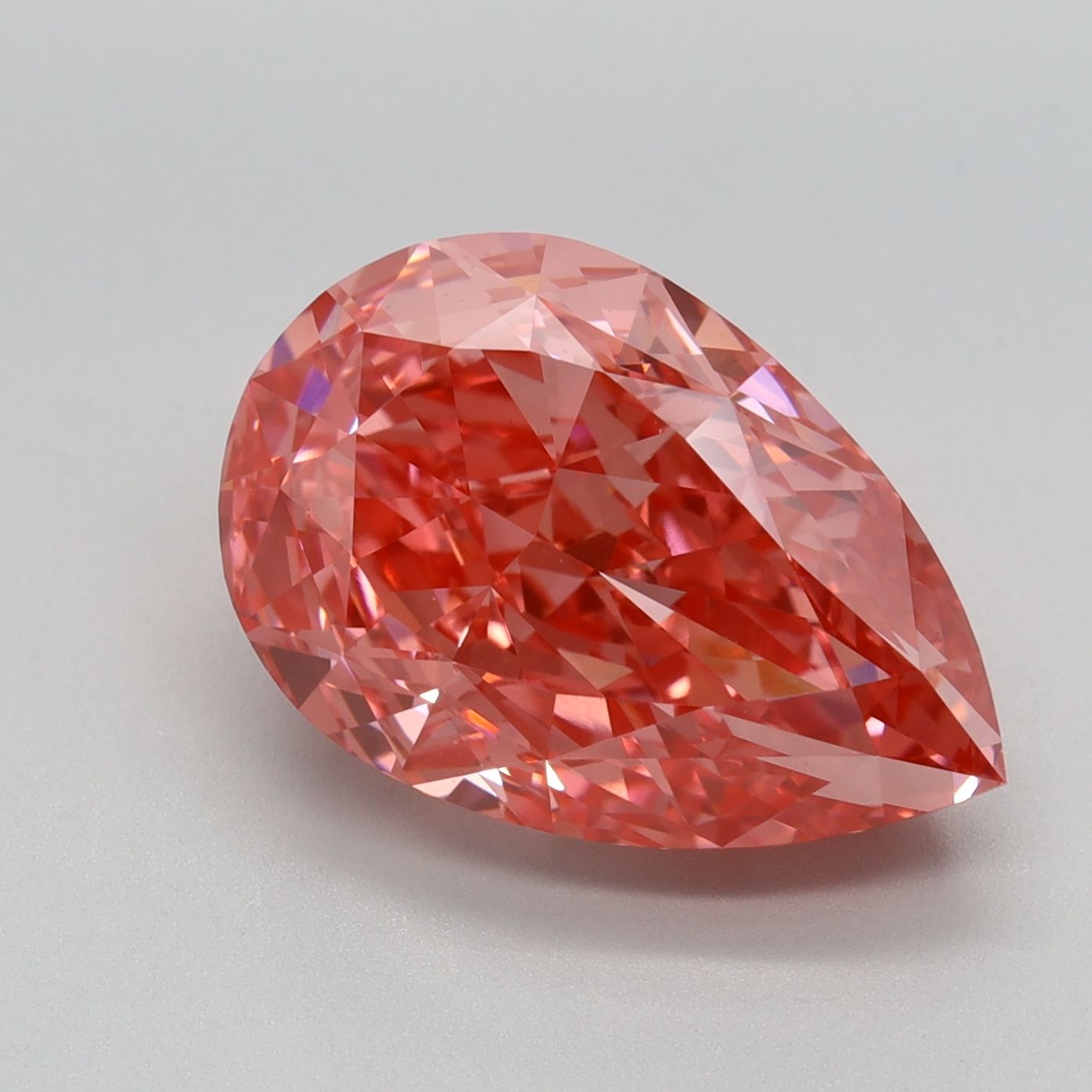 5.39 ct. pear Lab Grown Diamond front image