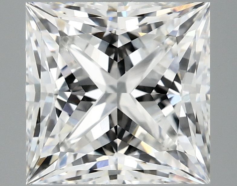 4.23 ct. princess Lab Grown Diamond front image