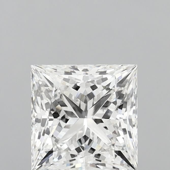 4.09 ct. princess Lab Grown Diamond front image