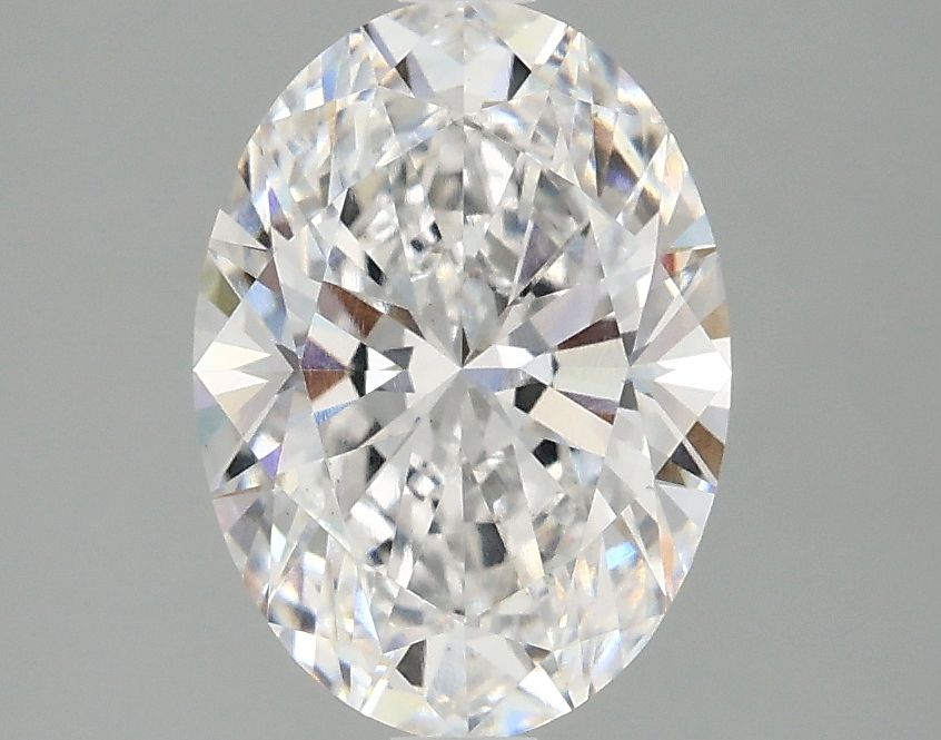 2.10 ct. oval Lab Grown Diamond front image