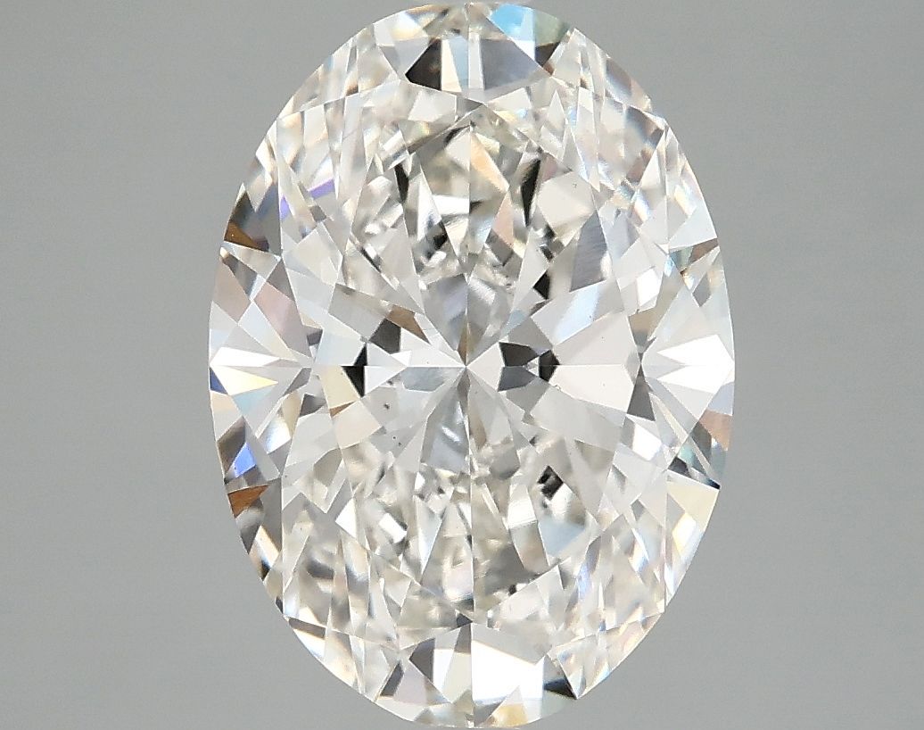 4.10 ct. oval Lab Grown Diamond front image