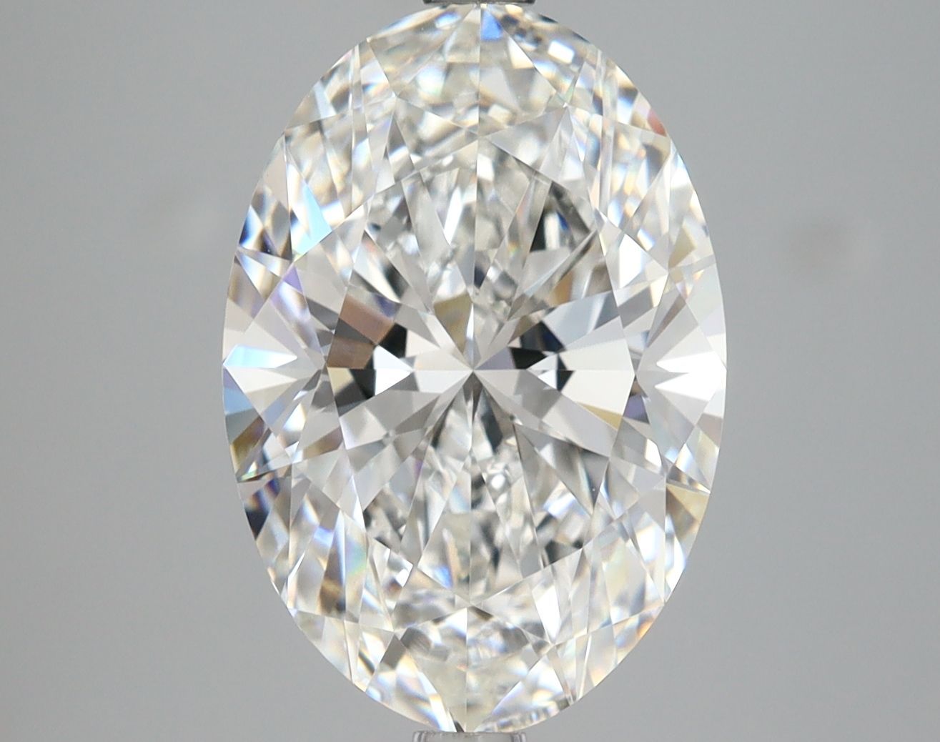 5.03 ct. oval Lab Grown Diamond front image