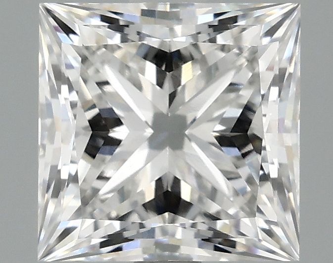 2.10 ct. princess Lab Grown Diamond front image