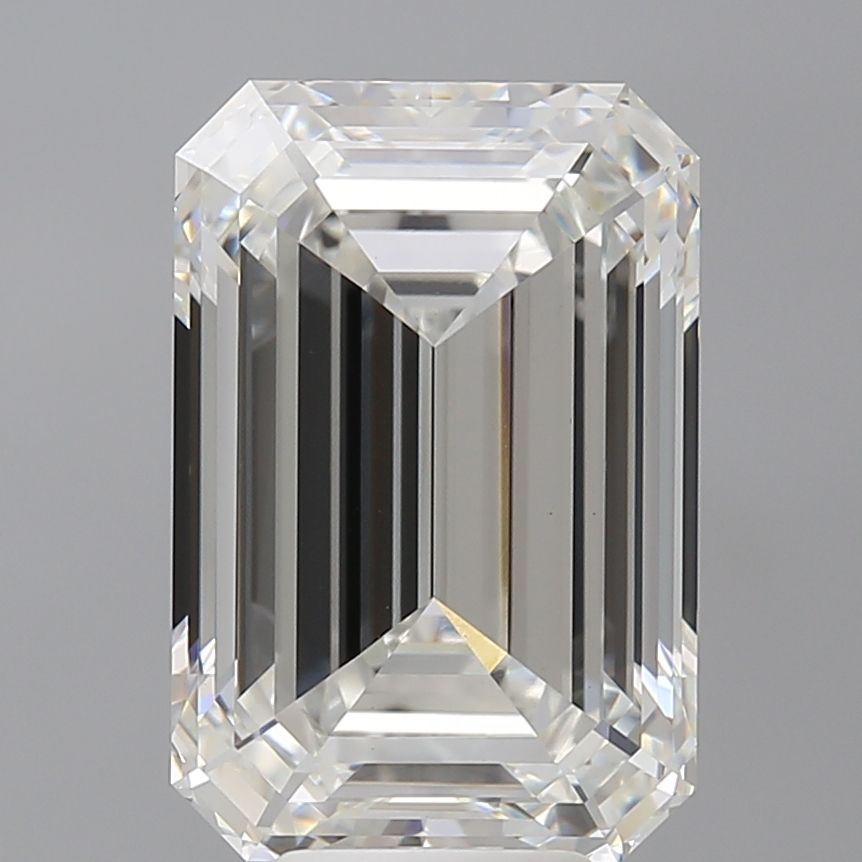 7.55 ct. emerald Lab Grown Diamond front image