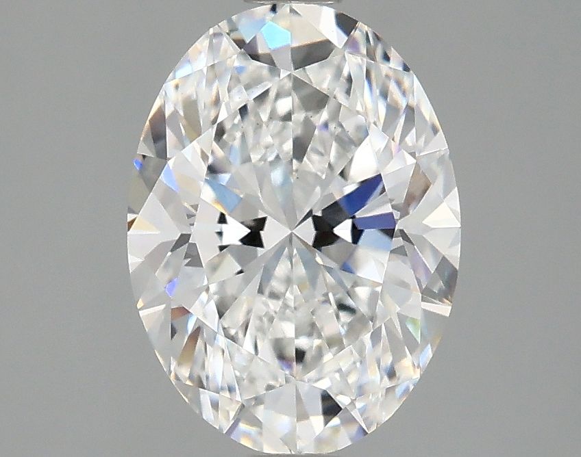 2.07 ct. oval Lab Grown Diamond front image