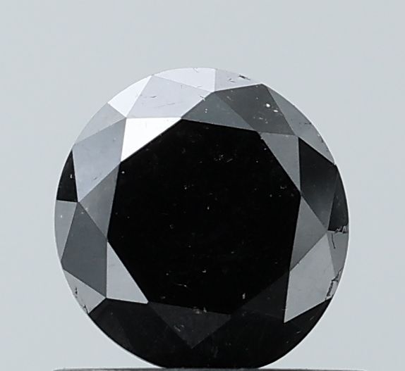 0.85 Carat Round Diamond Black VS2