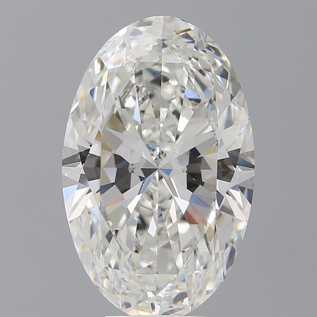 7.60 ct. oval Lab Grown Diamond front image