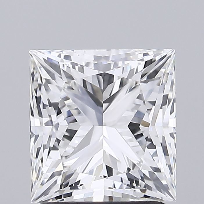 2.01 carat e VS1 EX Cut IGI princess diamond