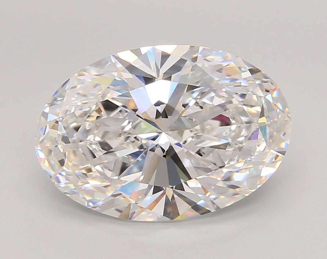 5.02 ct. oval Lab Grown Diamond front image