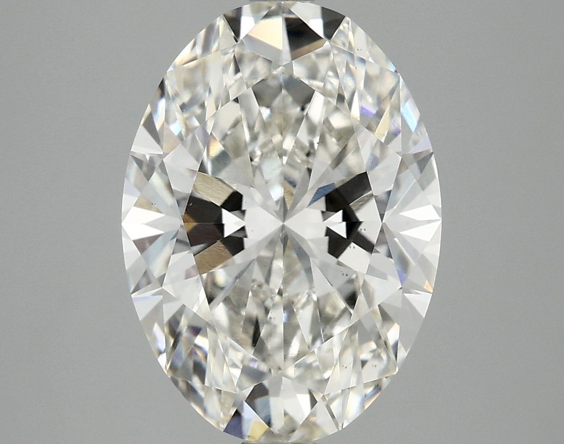 4.09 ct. oval Lab Grown Diamond front image