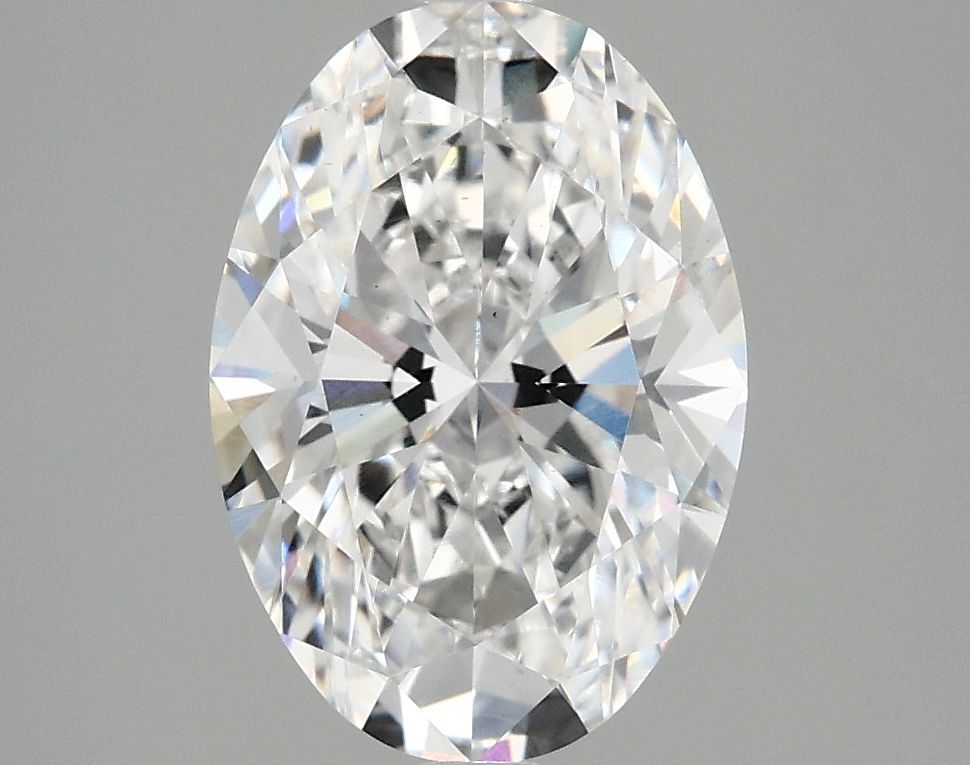 2.92 ct. oval Lab Grown Diamond front image