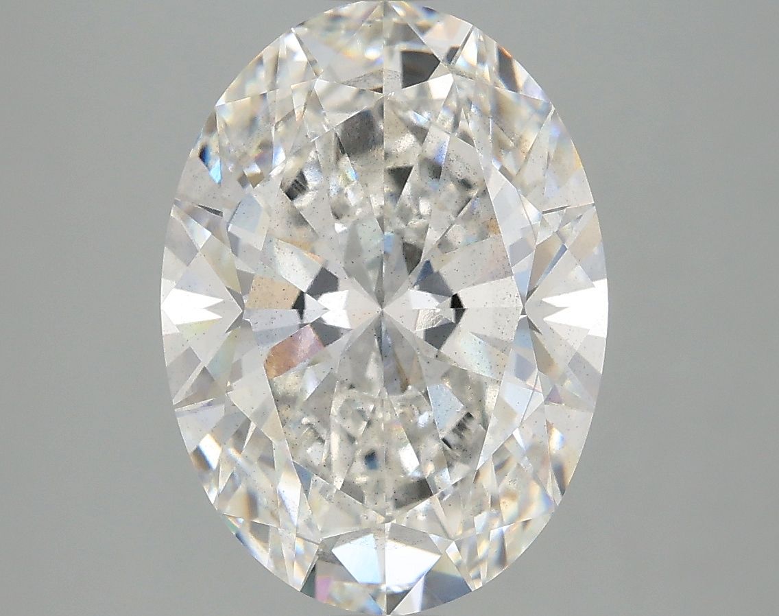 5.02 ct. oval Lab Grown Diamond front image