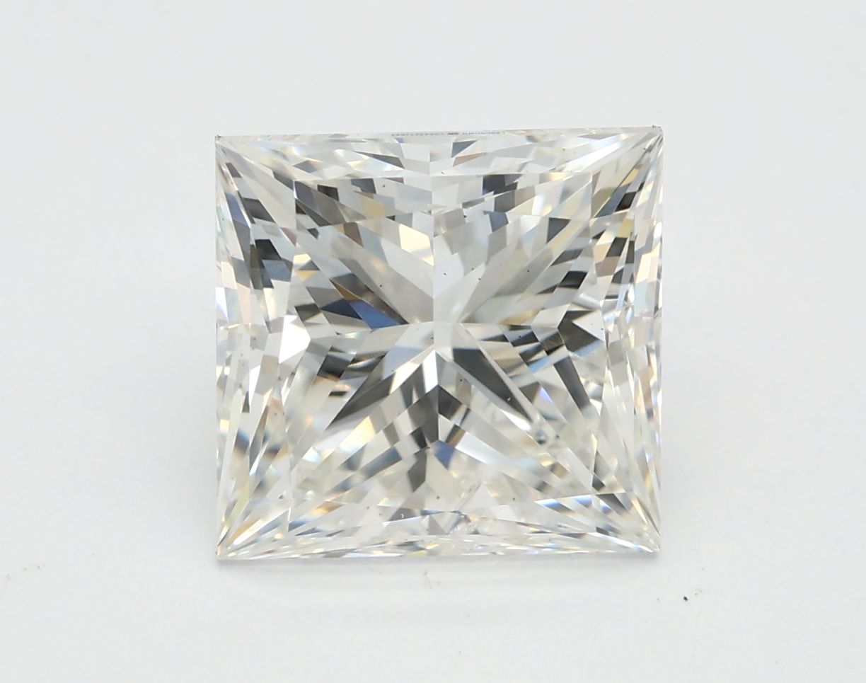 3.22 ct. princess Lab Grown Diamond front image