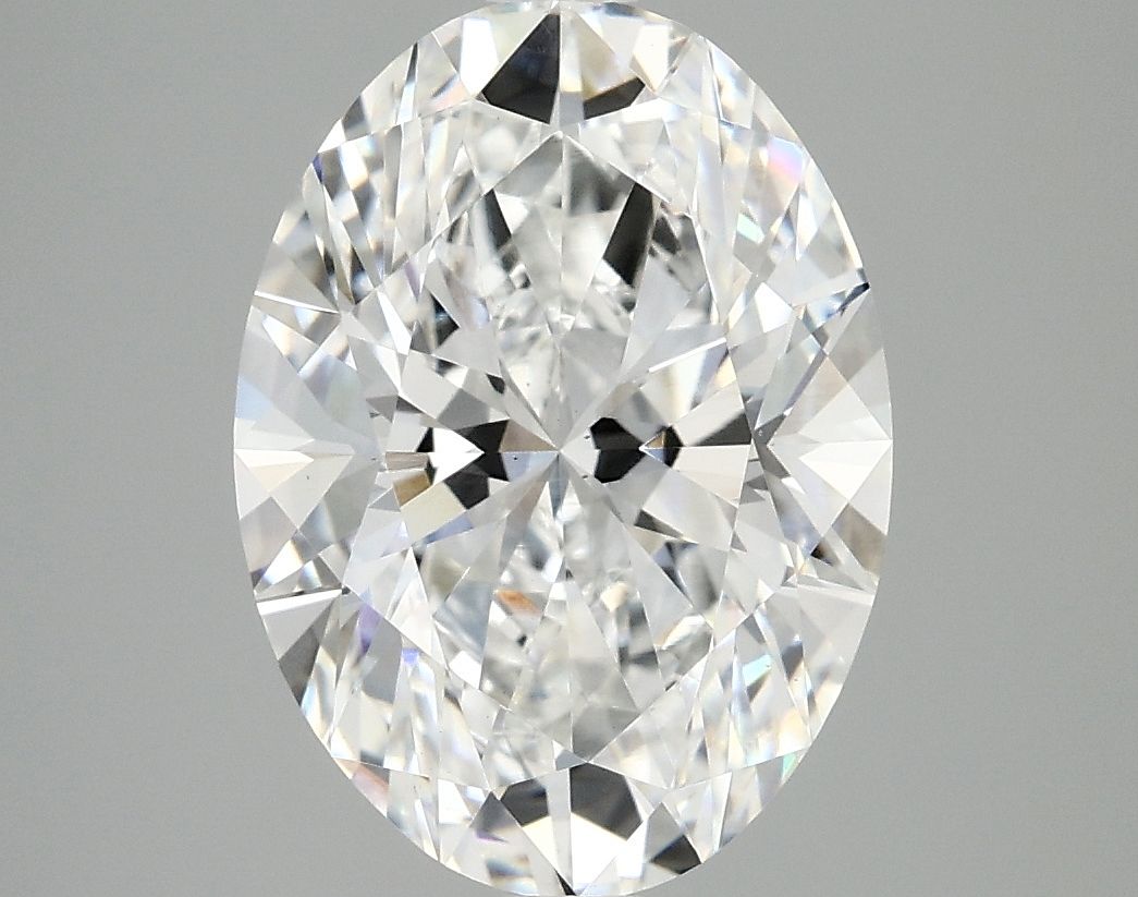 3.91 ct. oval Lab Grown Diamond front image