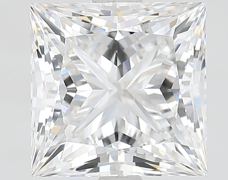 3.18 ct. princess Lab Grown Diamond front image