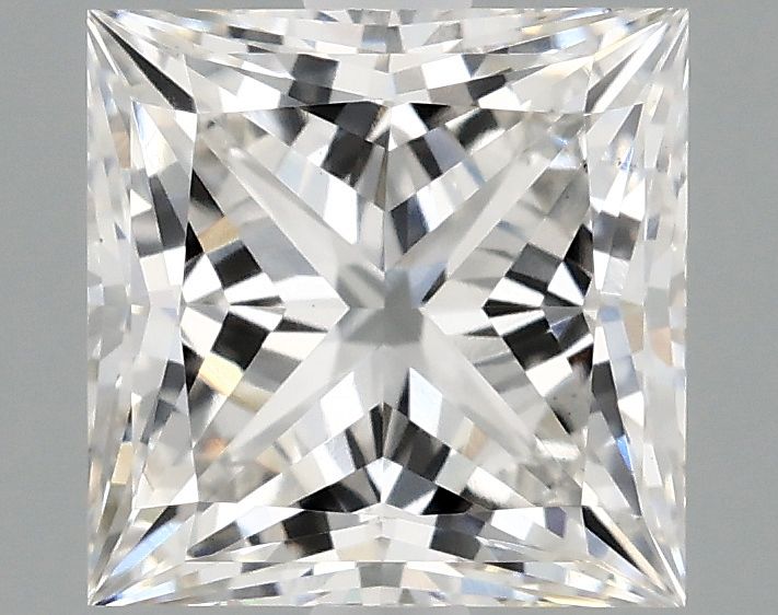 2.09 ct. princess Lab Grown Diamond front image