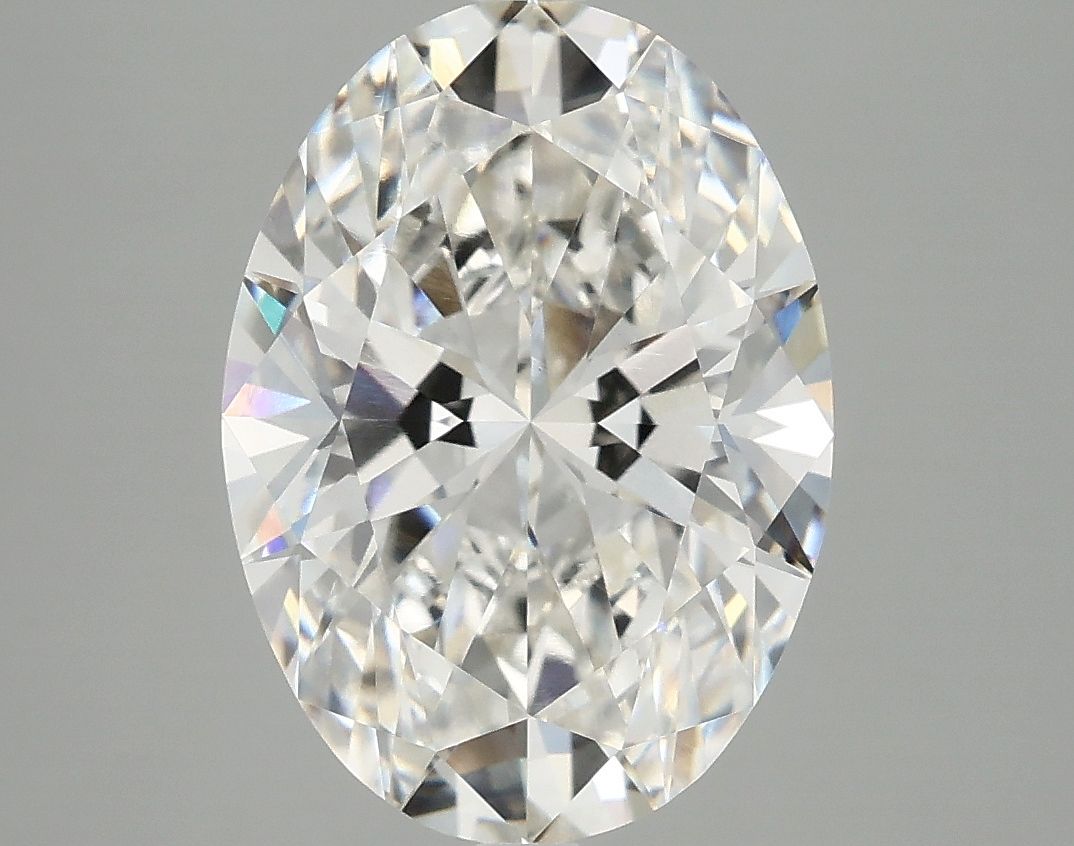 4.10 ct. oval Lab Grown Diamond front image