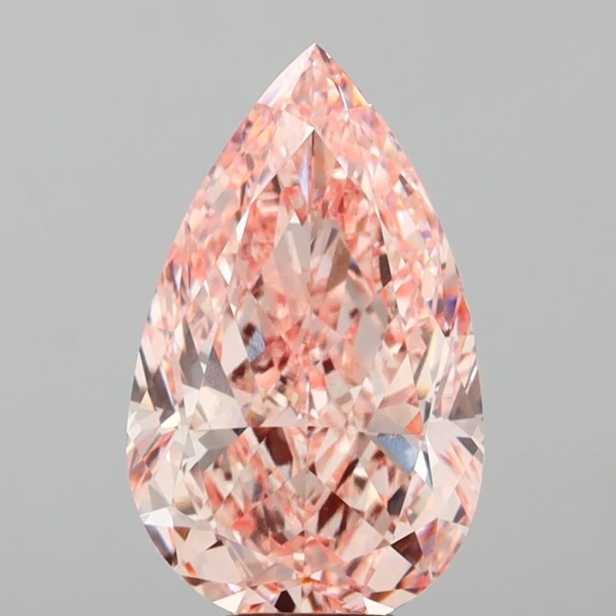 7.02 ct. pear Lab Grown Diamond front image