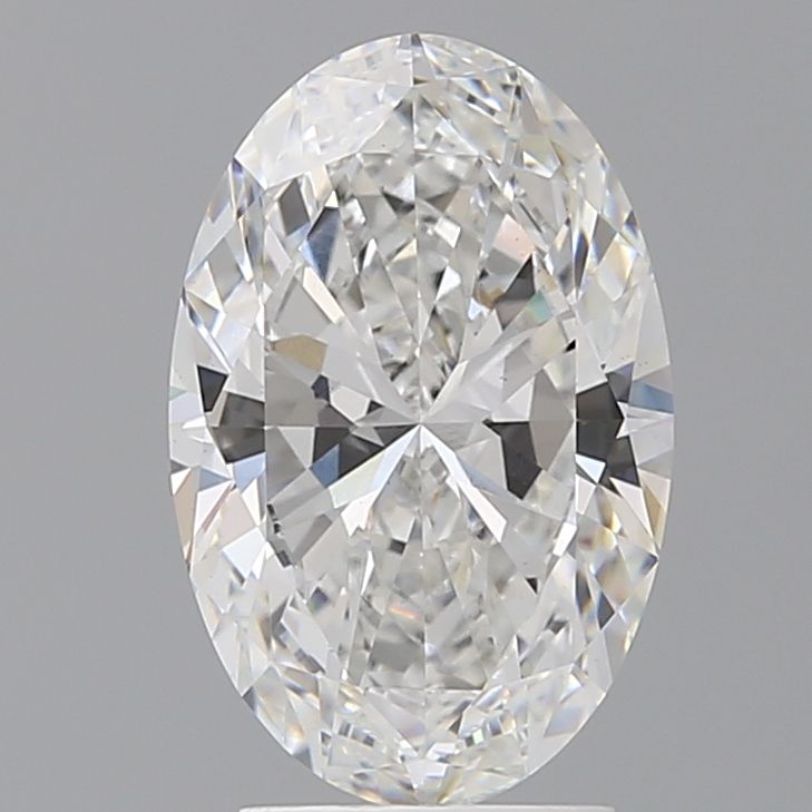 3.10 ct. oval Lab Grown Diamond front image
