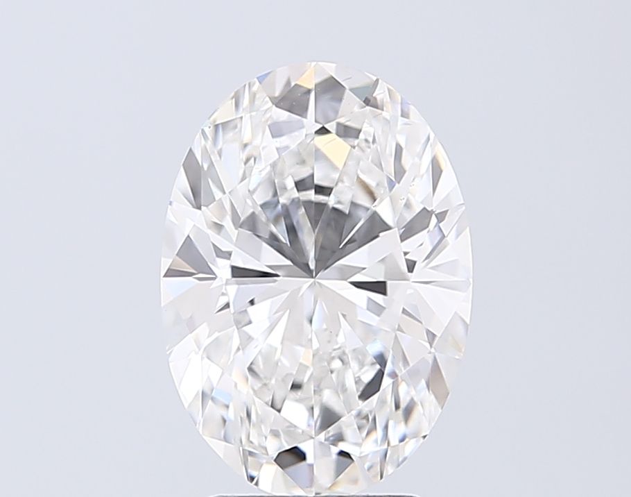 3.03 ct. oval Lab Grown Diamond front image