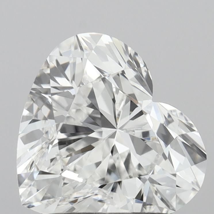 1.50 ct. heart Lab Grown Diamond front image