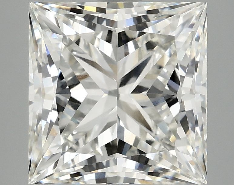 4.10 ct. princess Lab Grown Diamond front image