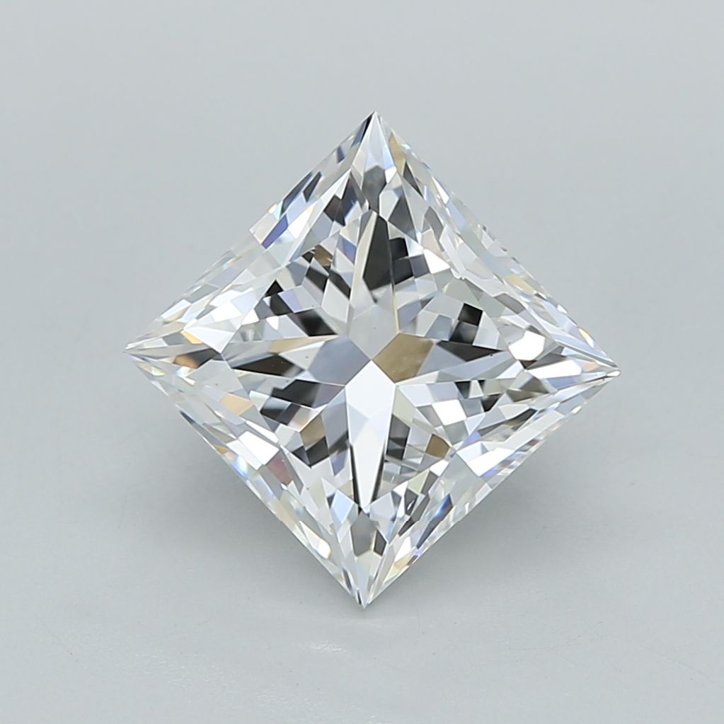 3.03 ct. princess Lab Grown Diamond front image