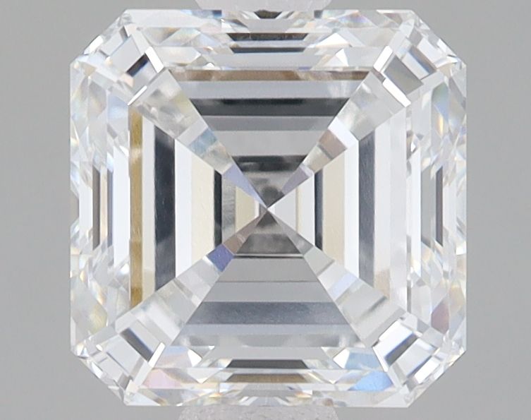 2.58 ct lab-grown Asscher Diamond