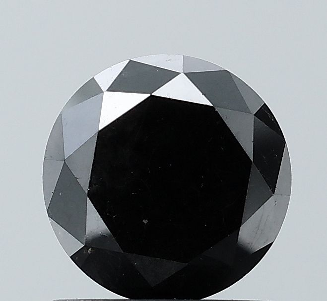 1.35 Carat Round Diamond Black VS1