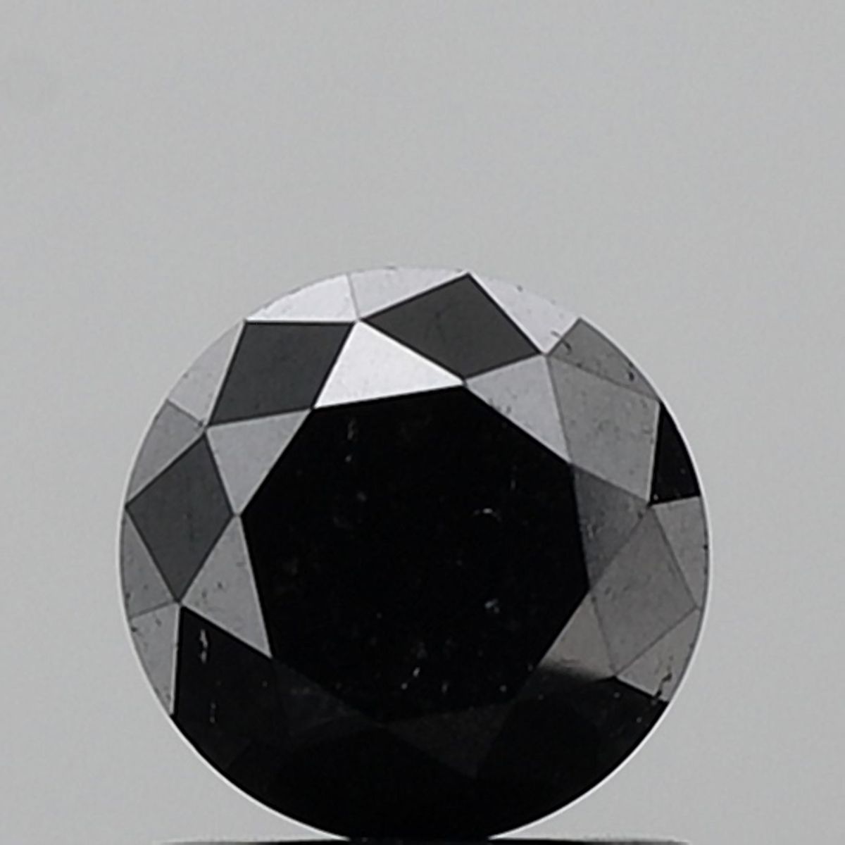 1.26 Carat Round Diamond Black VVS2