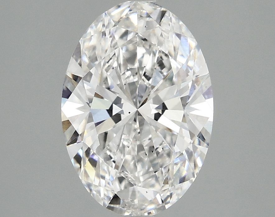 2.10 ct. oval Lab Grown Diamond front image