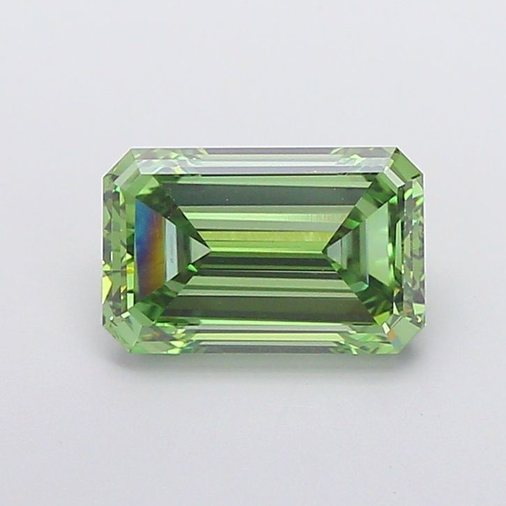 2.53 ct. emerald Lab Grown Diamond front image