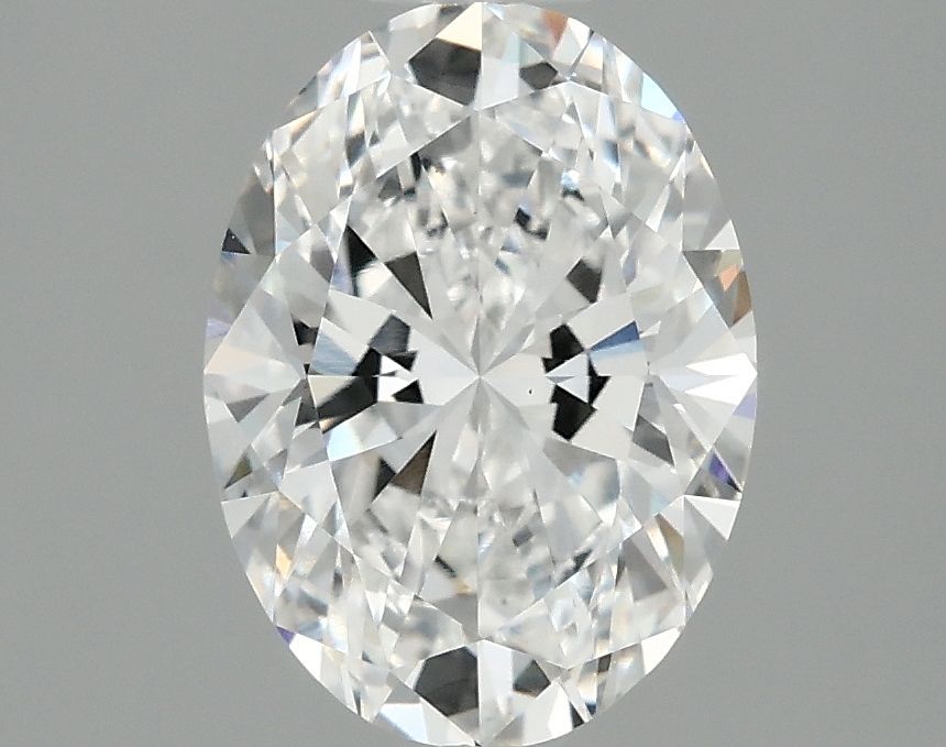 2.10 ct. oval Lab Grown Diamond front image