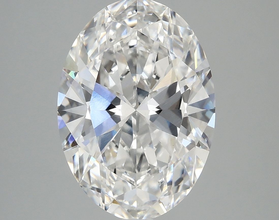 3.99 ct. oval Lab Grown Diamond front image