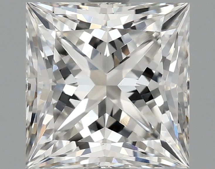 2.10 ct. princess Lab Grown Diamond front image