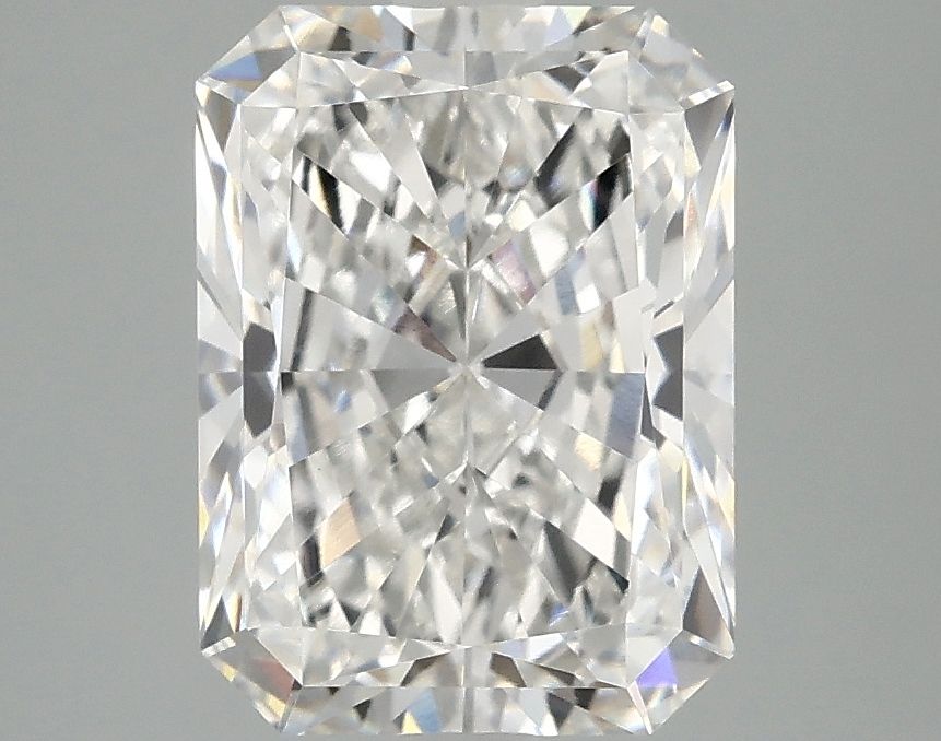 3.08 carat f VVS2 EX Cut IGI radiant diamond