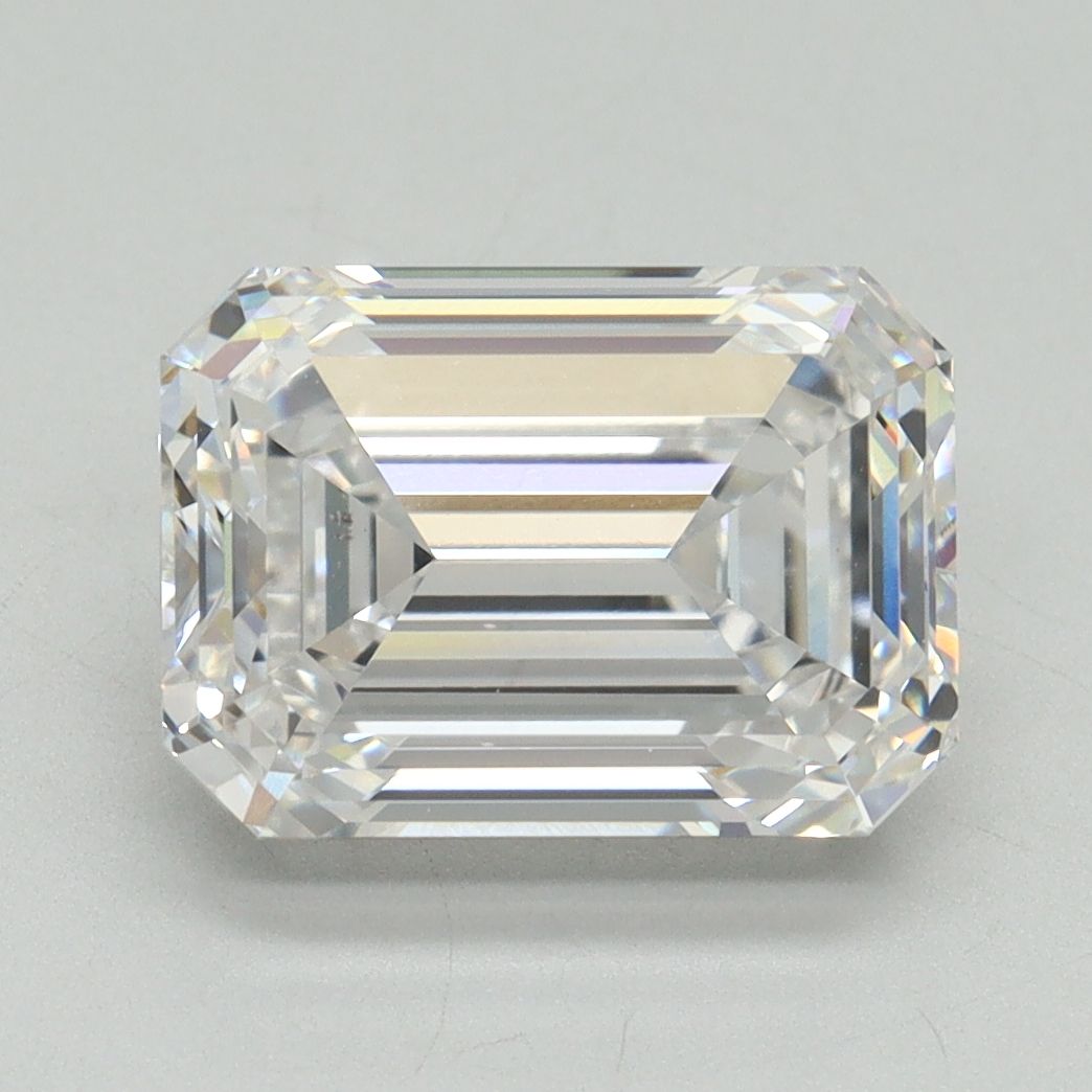 4.02 ct. emerald Lab Grown Diamond front image