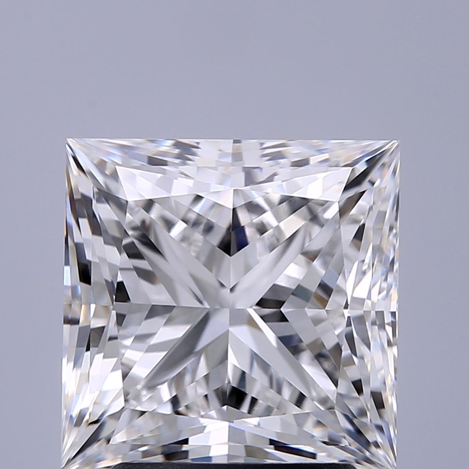3.22 ct. princess Lab Grown Diamond front image