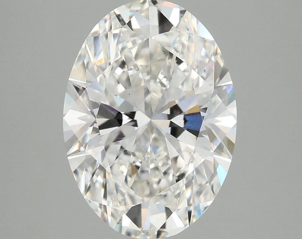 3.73 ct. oval Lab Grown Diamond front image