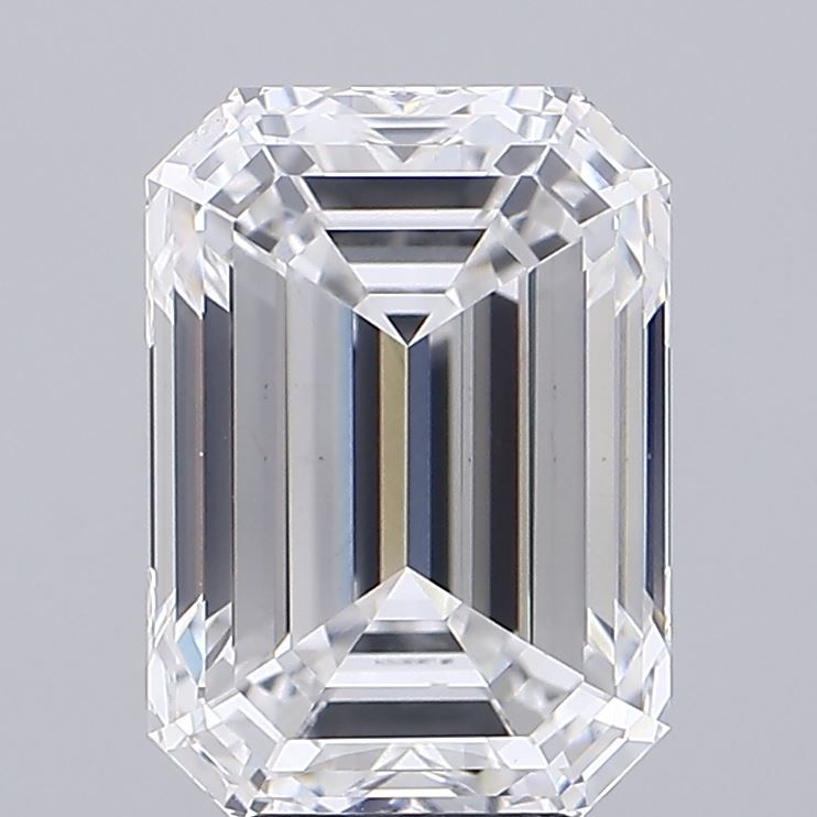 6.83 ct. emerald Lab Grown Diamond front image