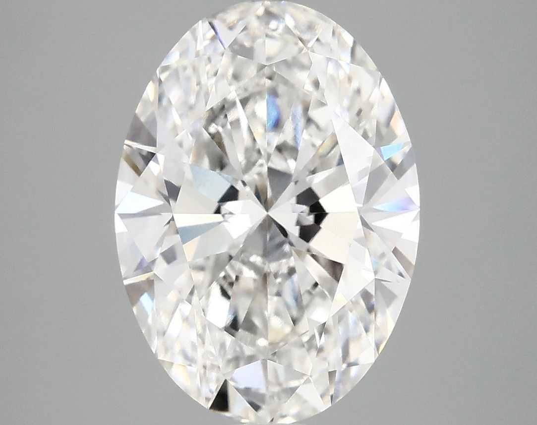 3.83 ct. oval Lab Grown Diamond front image