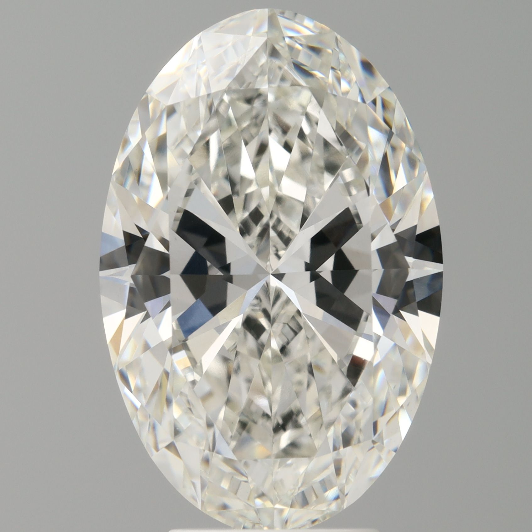 5.51 ct. oval Lab Grown Diamond front image