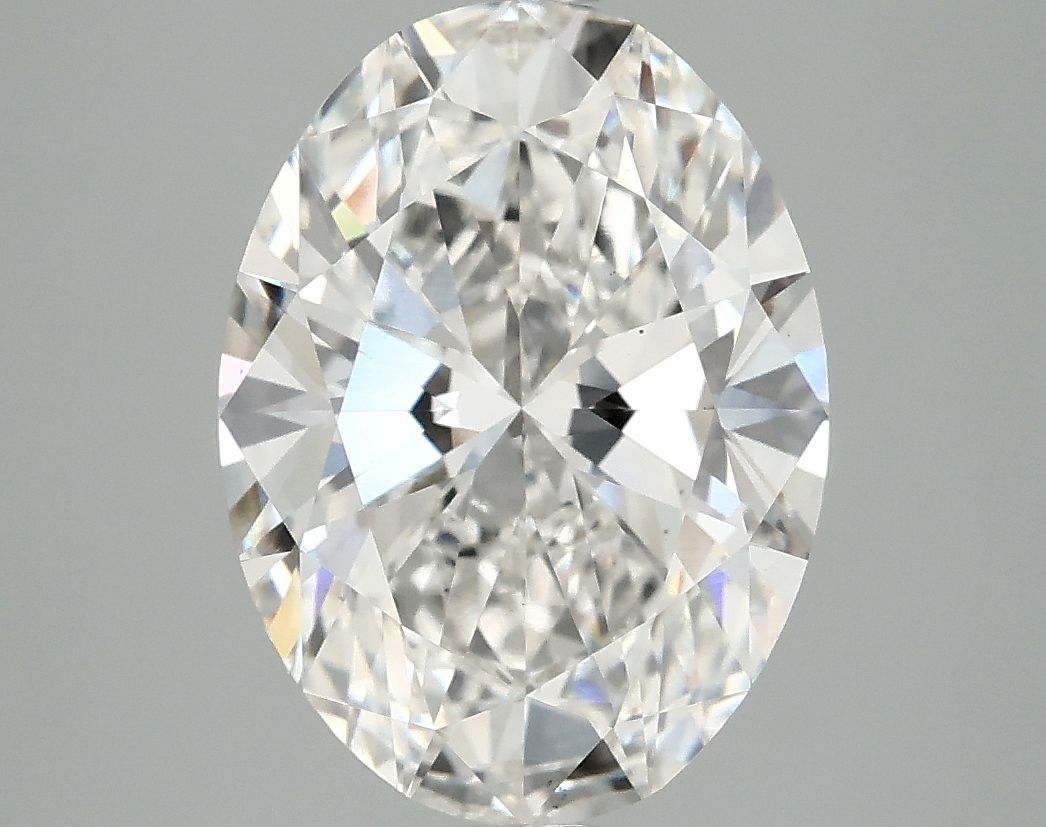3.86 ct. oval Lab Grown Diamond front image